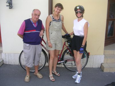 Frank, Krisztina, and Terry.